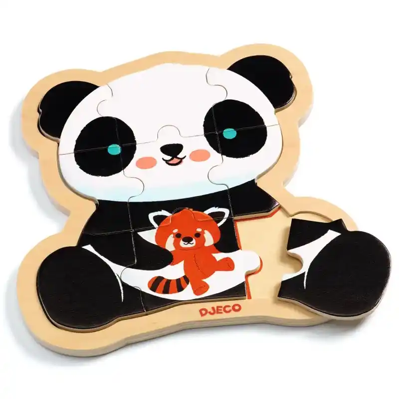 Mycket efterfrågad | Puzzle Panda 9 pcs