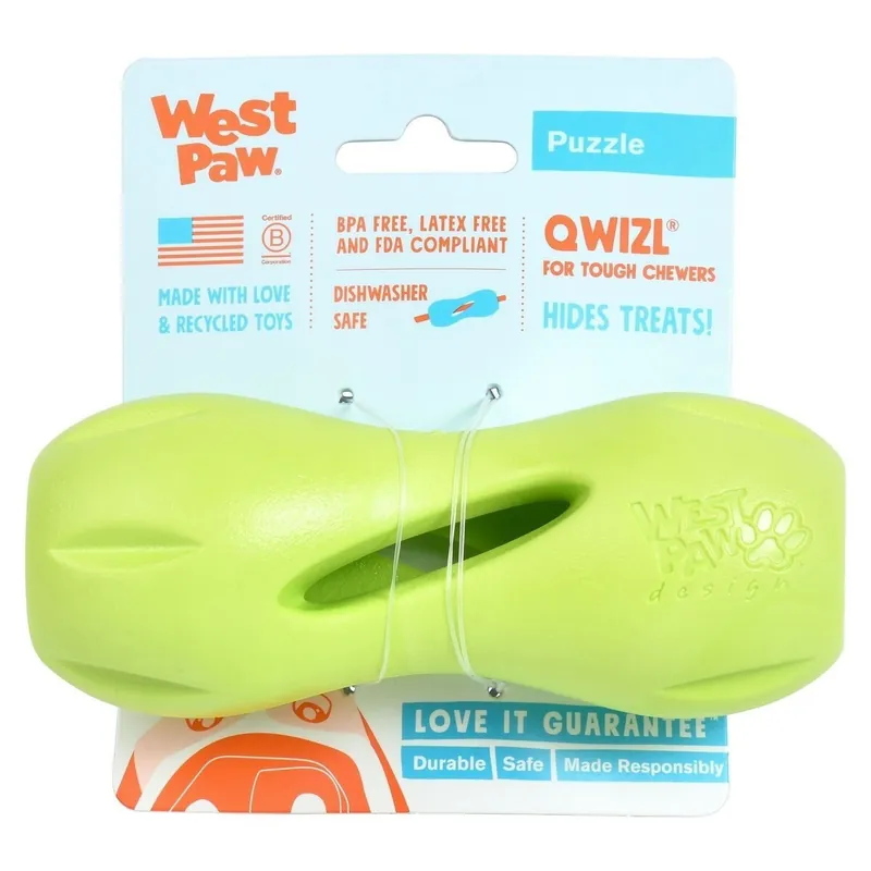West Paw Qwizl Grön 1-pack | Extra rabatt