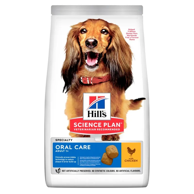 Kampanjpris | Adult Oral Care Medium torrfoder med kyckling Hundfoder – 2 kg