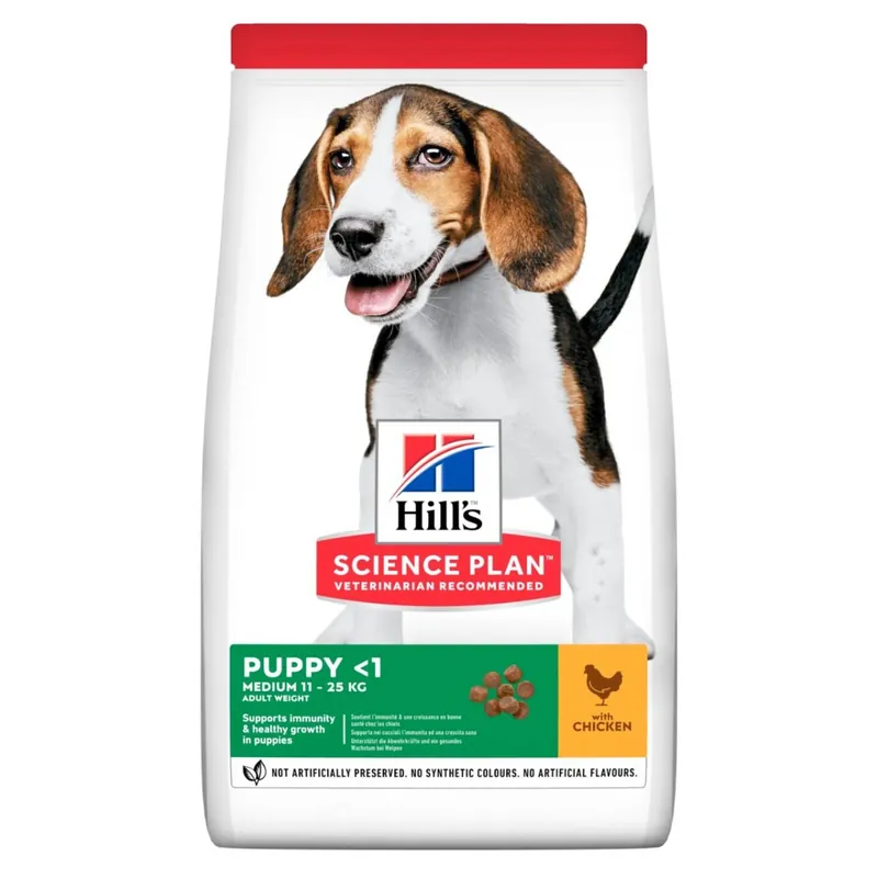 Extra bra pris - Puppy Medium torrfoder med kyckling – 2,5 kg
