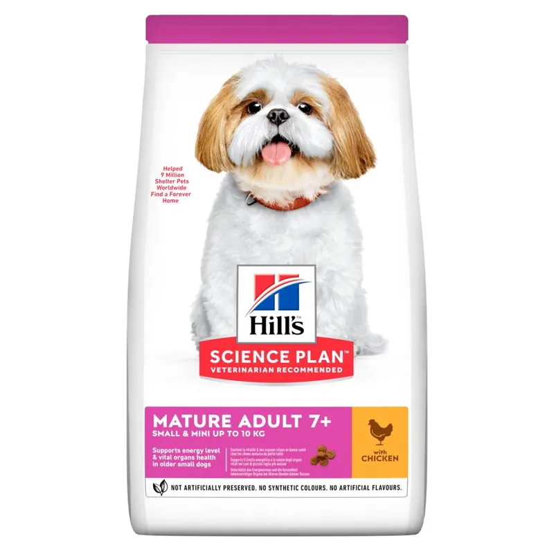 Mature Adult Small & Mini torrfoder med kyckling Hundfoder – 1,5 kg | Topprodukt