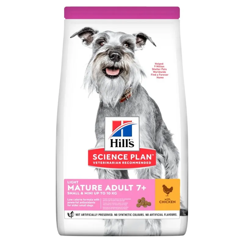 Mature Adult Light Small & Mini torrfoder med kyckling Hundfoder – 2,5 kg - Nyhet