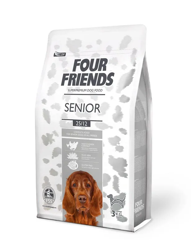 Skynda dig - Senior Hundfoder – 3 kg