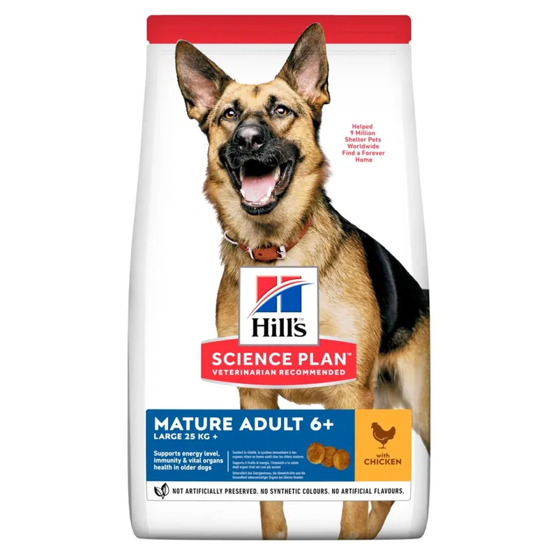 Mature Adult Large Breed torrfoder med kyckling Hundfoder – 14 kg - Smidig beställning