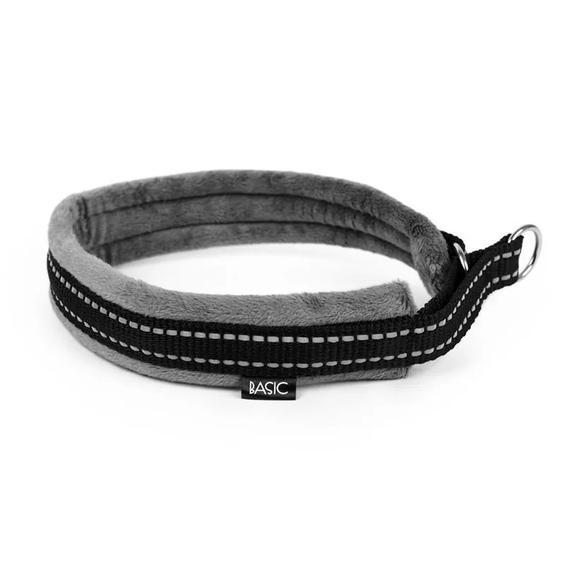 Basic Cosy Halsband Halvstryp Rök | Lågt pris