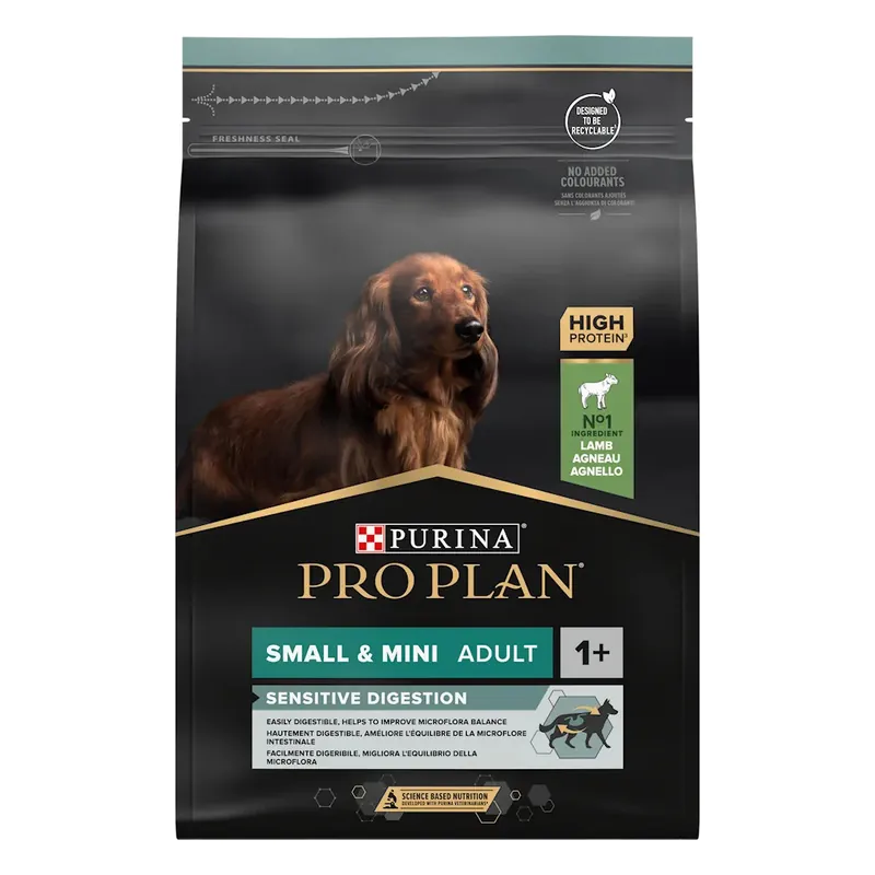 Small & Mini Adult Sensitive Digestion Lamb hundfoder – 3 kg | Toppkvalitet