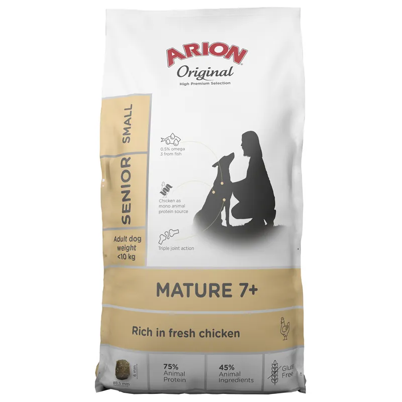 Prissänkt | Original Mature 7+ Small Torrfoder för Hundar – 7 kg