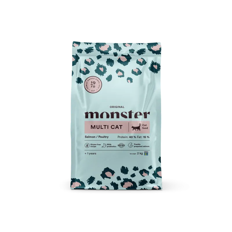 Original Adult Multicat Salmon & Poultry – 2 kg - Efterfrågad