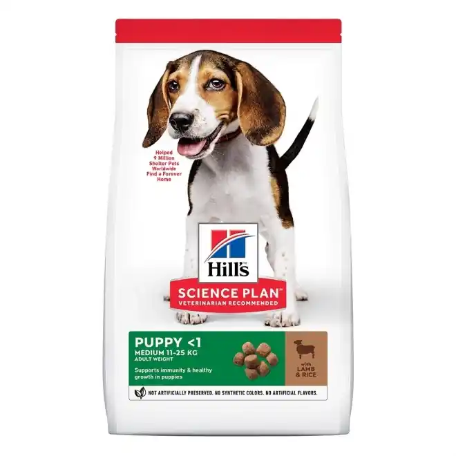 Puppy Medium torrfoder med lamm och ris – 2,5 kg | Deal