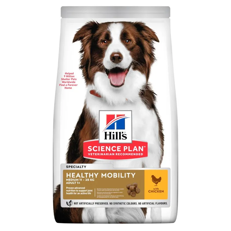 Adult Dog Healthy Mobility Medium torrfoder med kyckling Hundfoder – 14 kg - Kampanjen går snart ut