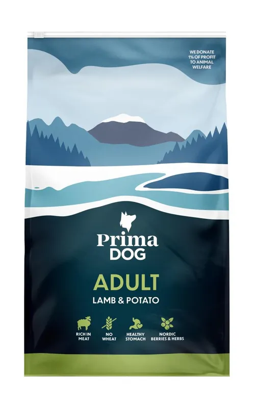 Nytt lägre pris - Lamm & Potatis Premium hundfoder Vuxen – 3 kg