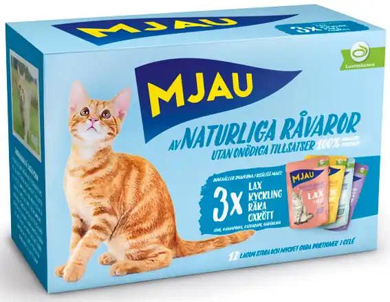 Kött & Fisk i gelé Multipack Kattfoder – 12 x 85 g | Kundfavorit