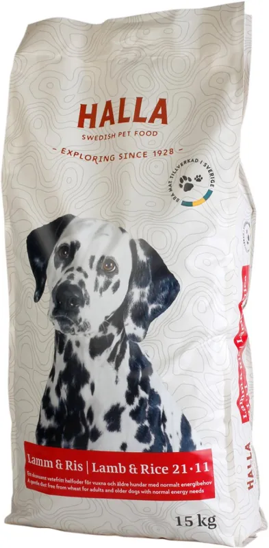 Snart slut | Hundfoder Lamm & Ris – 15 kg