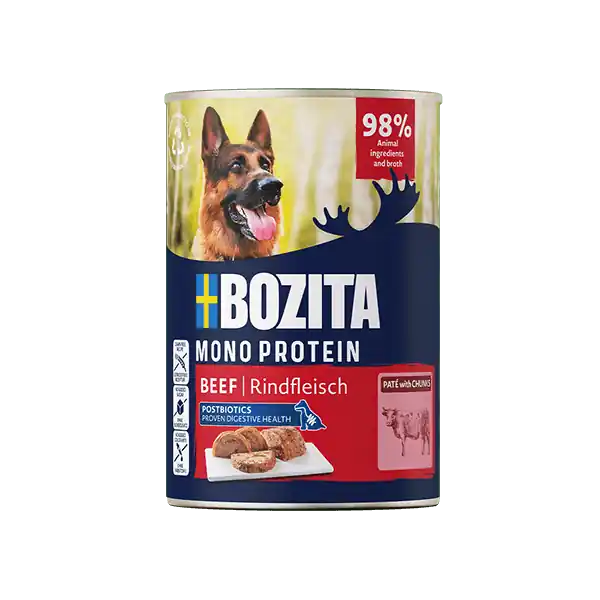 Bara idag - Dog Paté Våtfoder Beef till Hund – 6 x 400 g
