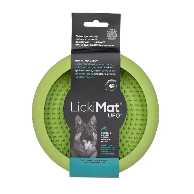 LickiMat UFO Slickmatta Grön - Ta chansen