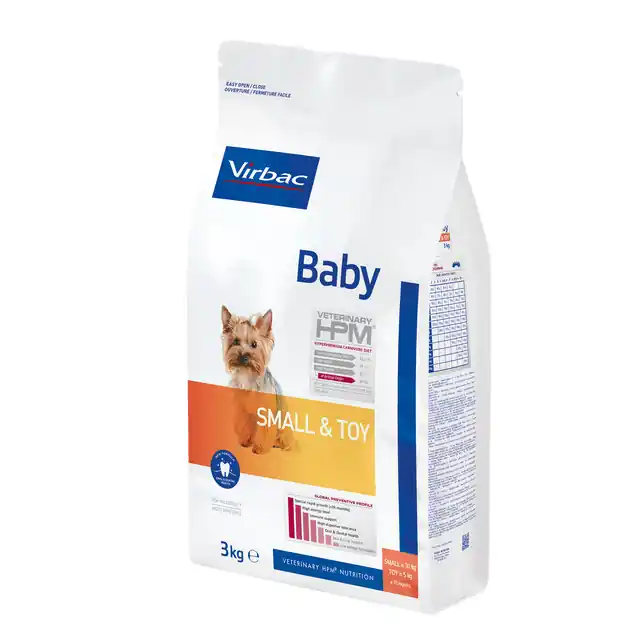 Toppsäljare | Baby Dog Small Torrfoder för valp – 3 kg