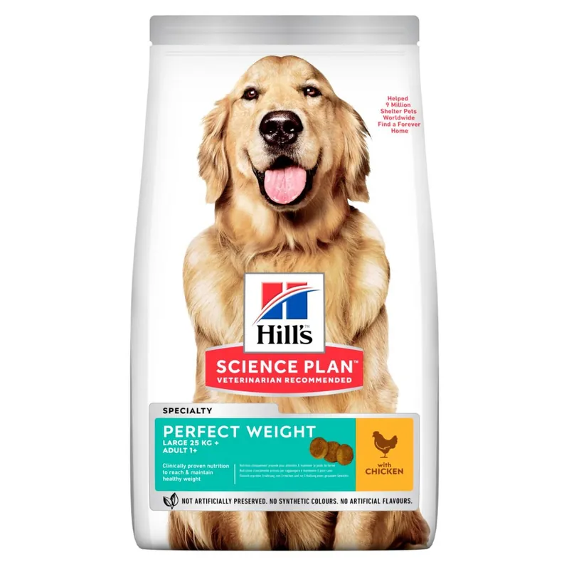 Adult Perfect Weight Large Breed torrfoder med kyckling Hundfoder – 12 kg - Ta chansen