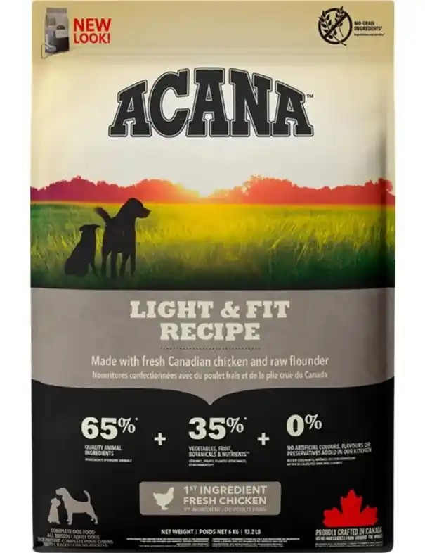 Expressfrakt - Torrfoder Light & Fit till Hund – 2 kg