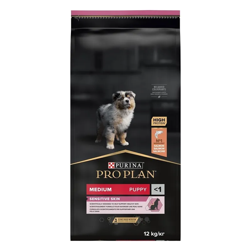 Purina Pro Plan Puppy Medium Sensitive Skin Salmon - Prissänkt
