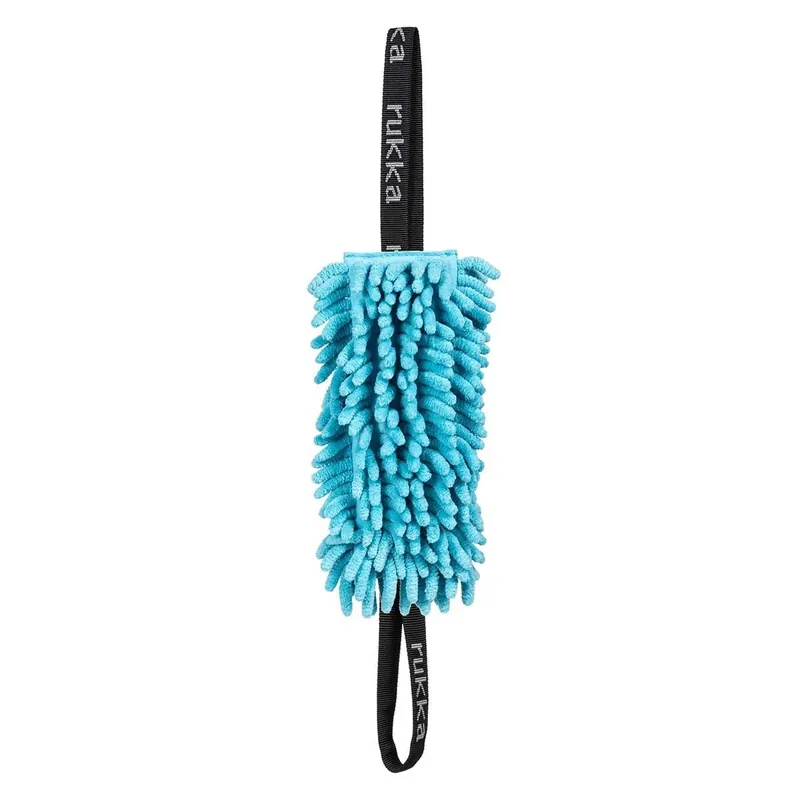 Rukka Fluffy Kampleksak Dubbla Handtag Turkos - Rea