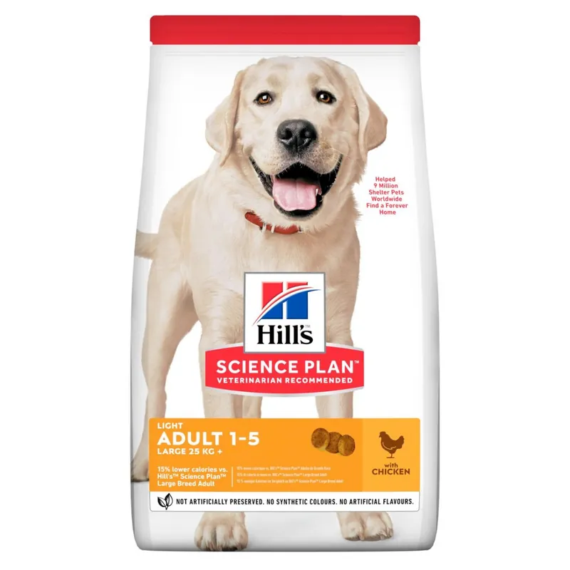 Adult Dog Light Large Breed torrfoder med kyckling Hundfoder – 14 kg | Snart slut