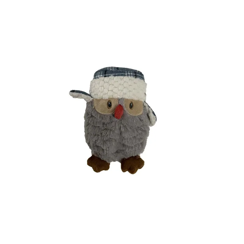 Extra rabatt - Bark-A-Boo Mistletoe Cabin Uggla 16 cm