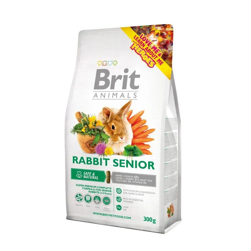 Brit Animals Kanin Senior - Storsäljare