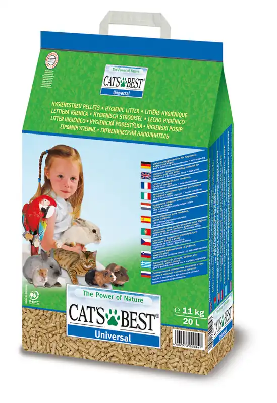Riktigt fynd | Universal kattströ – 11 kg/20 L