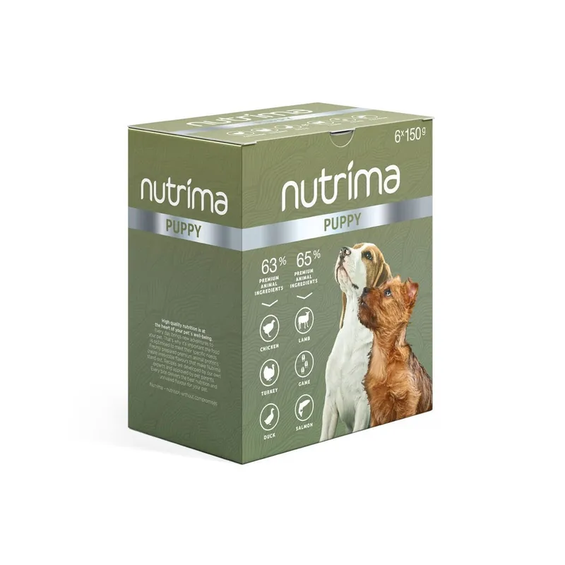 Under begränsad tid - Nutrima Puppy Multipack 6 x 150 g