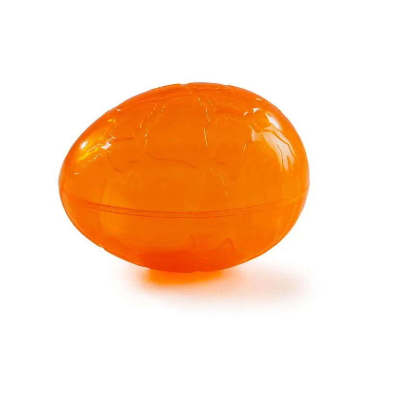 Premiumkvalitet - Little&Bigger TPR-Ägg Orange 12 cm
