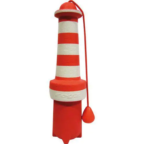 Lighthouse Hundleksak – Red/white | Endast idag