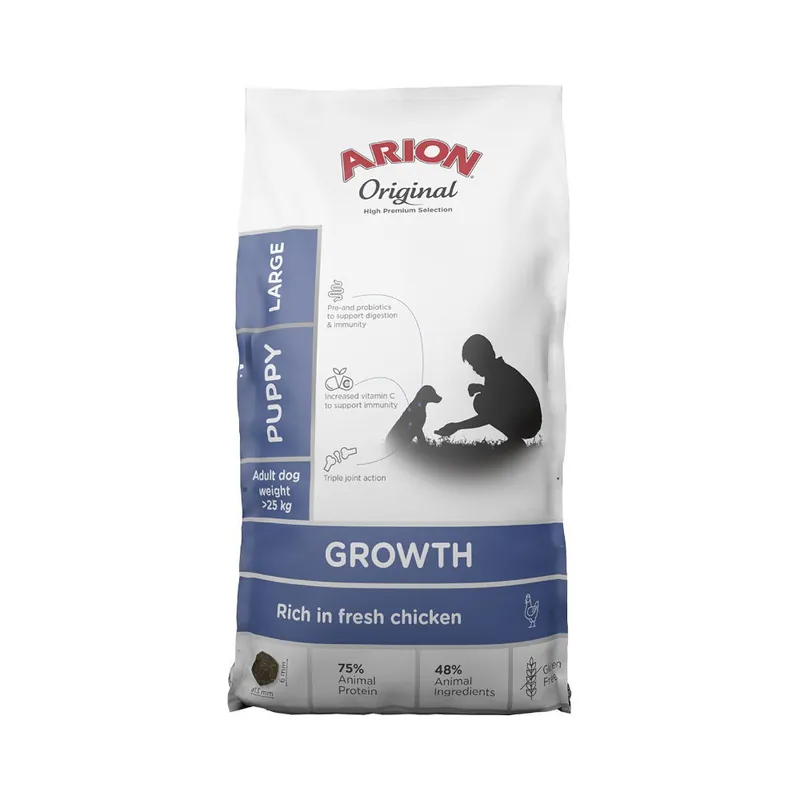 Under begränsad tid | Arion Original Growth Puppy Large Chicken