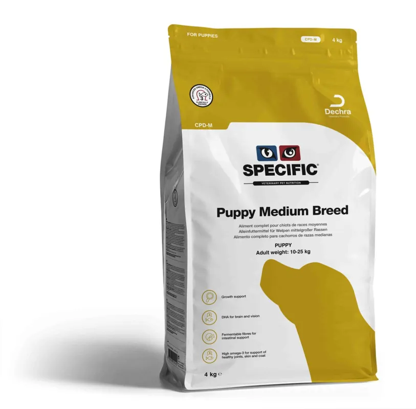 Fabrikspris | Puppy Medium Breed CPD-M – 4 kg