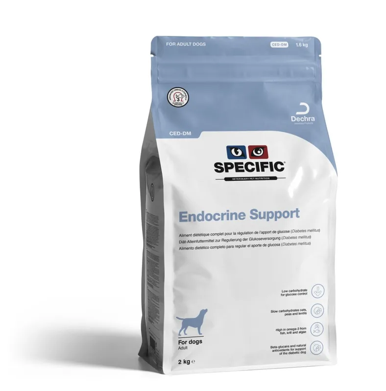 Endocrine Support CED-DM hundfoder – 2 kg | Köp online