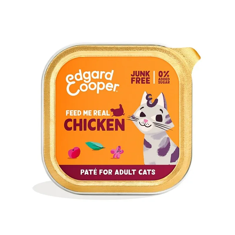 Edgard&Cooper Cat Chicken 85 g - Nytt hos oss
