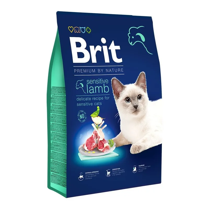 Fabrikspris - Brit Premium By Nature Cat Sensitive Lamb