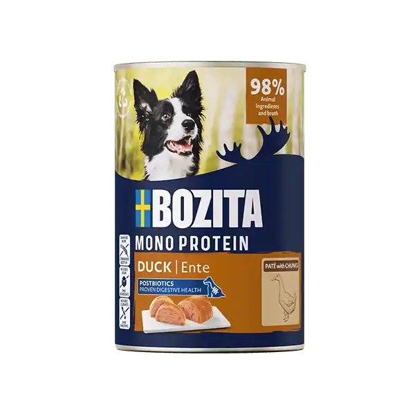 Skaffa nu - Dog Paté Våtfoder Duck till Hund – 6 x 400 g