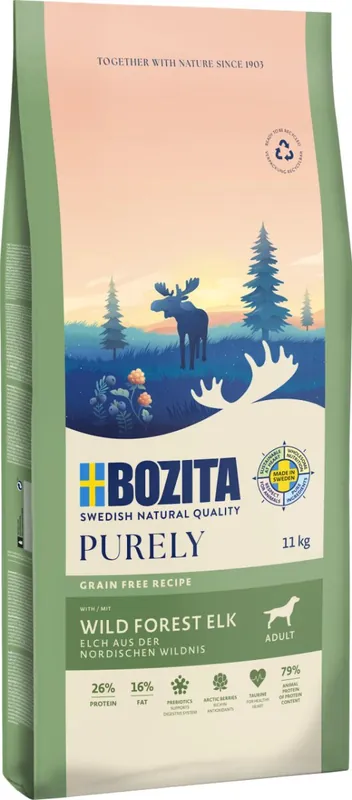 Superpris | Purely Adult Elk Hundfoder – 2,5 kg