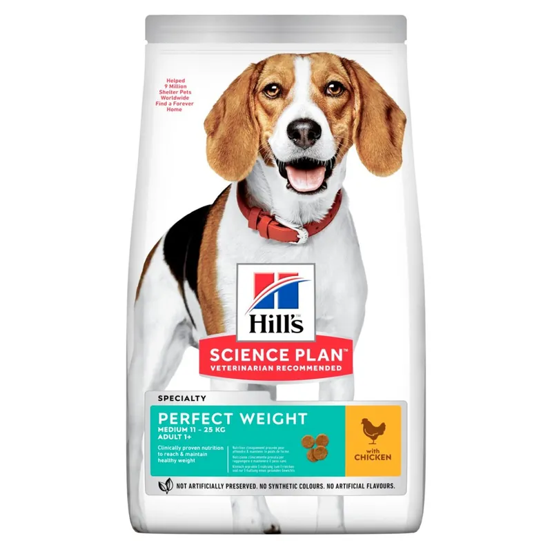 Adult Perfect Weight Medium torrfoder med kyckling Hundfoder – 2 kg - Reapris