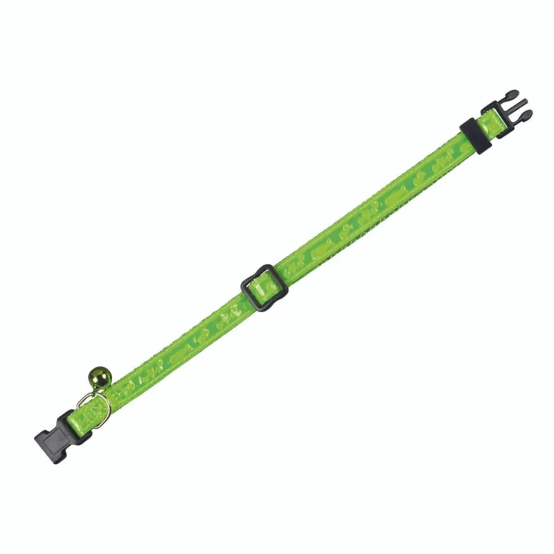 Halsband för Katt – Neongul - Premium