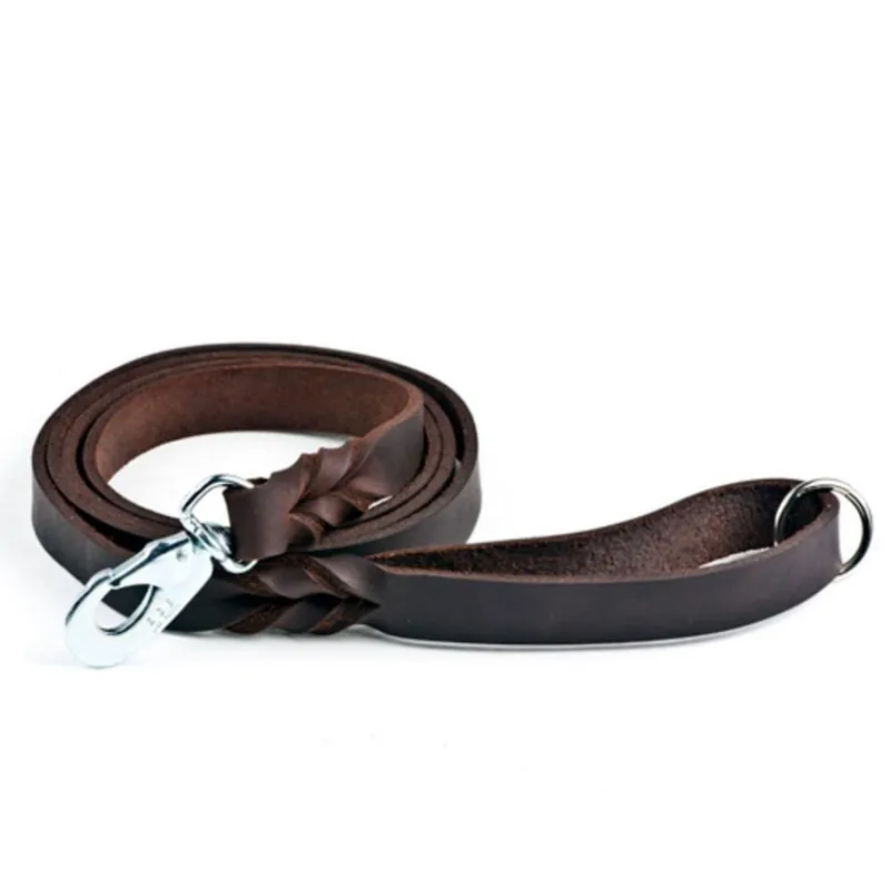 Feel Leather Braid Läderkoppel Brun - Nyligen tillagt