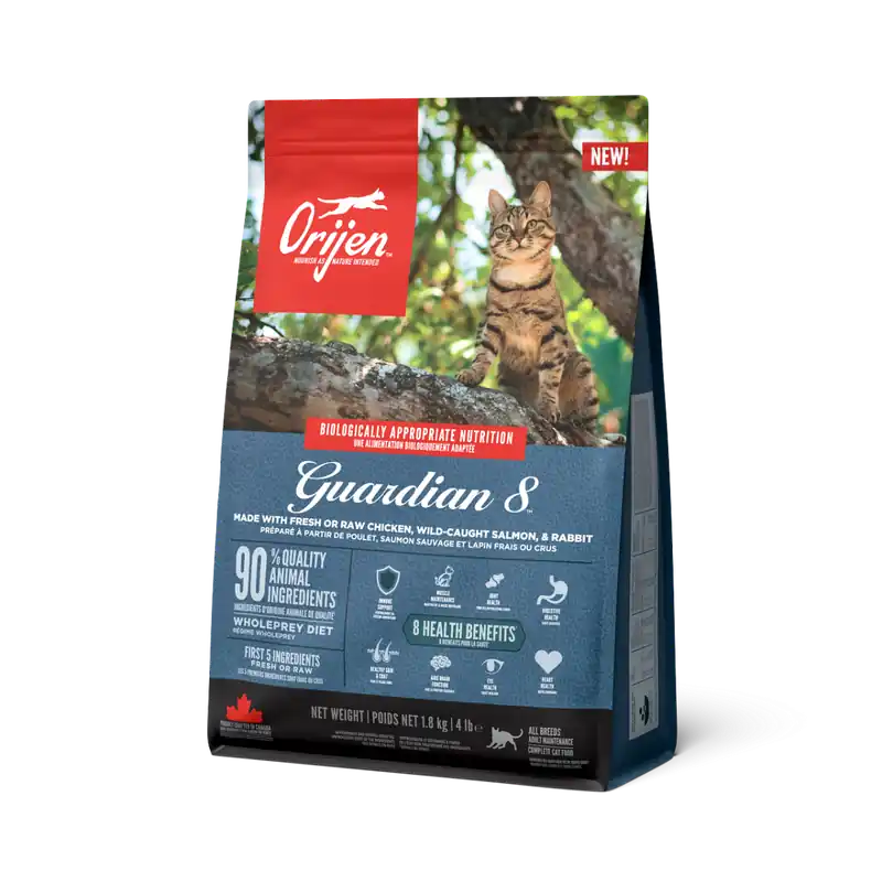 Cat Guardian 8 Formula Torrfoder – 1,8 kg - Tidsbegränsat erbjudande
