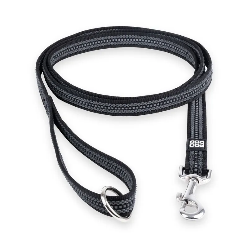 Pro Dog Grip Koppel Reflex Svart - Efterfrågad