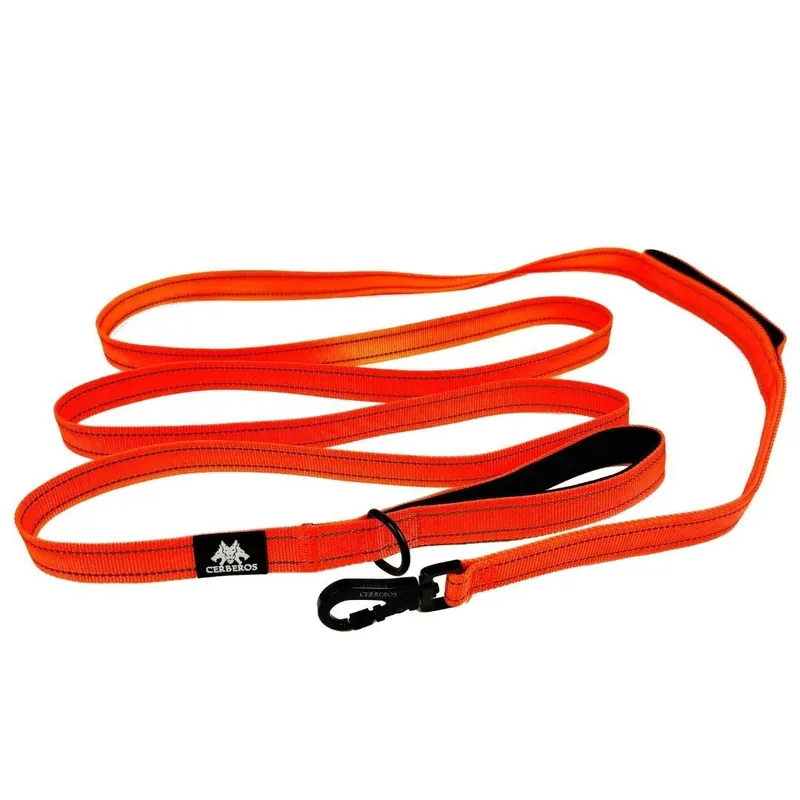 Mycket efterfrågad | Cerberos Hundkoppel Orange 3 m