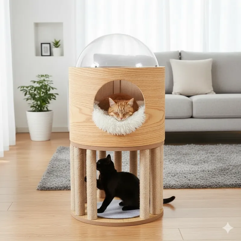 Kattklösstativ – kupol - Snart slut