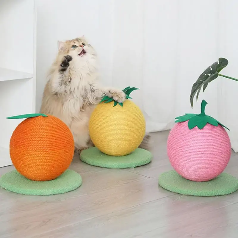 Enkel retur - Sisal-kattboll – catfruit