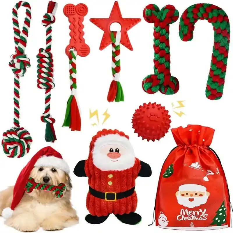 Julkit Hundleksaker 8-pack | Beställ nu