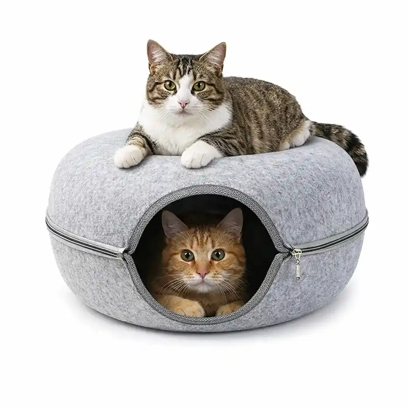 Hög kvalitet | Donut kattkoja