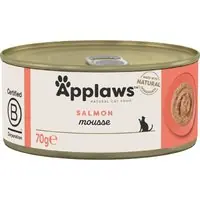 Extra rabatt - Applaws i mousse 6 x 70 g - Lax