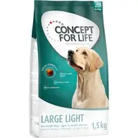 Professionell kvalitet - Concept for Life Large Light - 1,5 kg